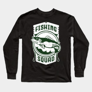 fishing squad Long Sleeve T-Shirt